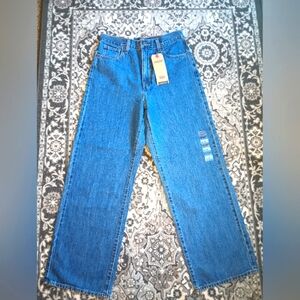 Levis High Waisted Straight Jeans Womens 28x29 Relaxed Fit Baggy NWT